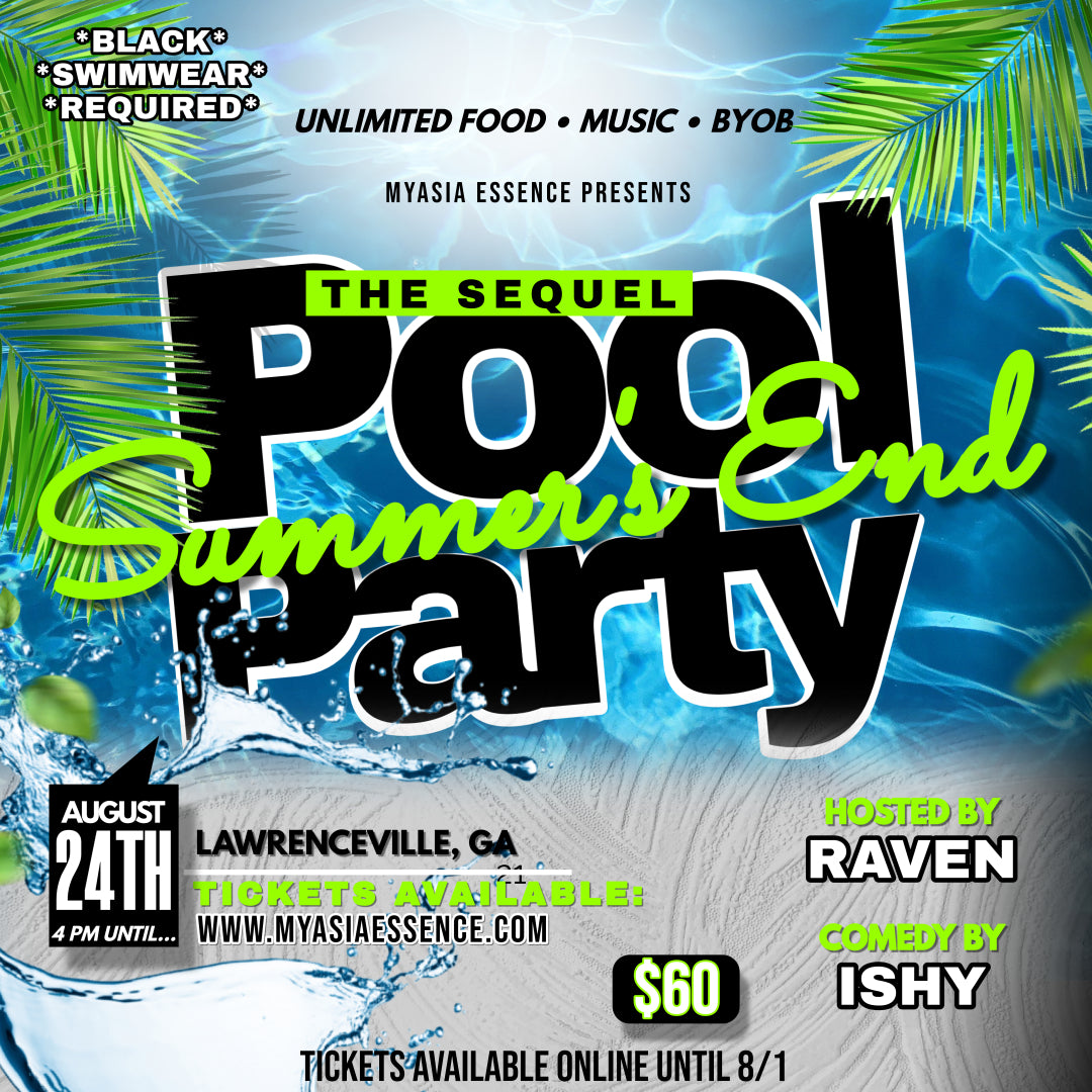 Summer’s End Pool Party